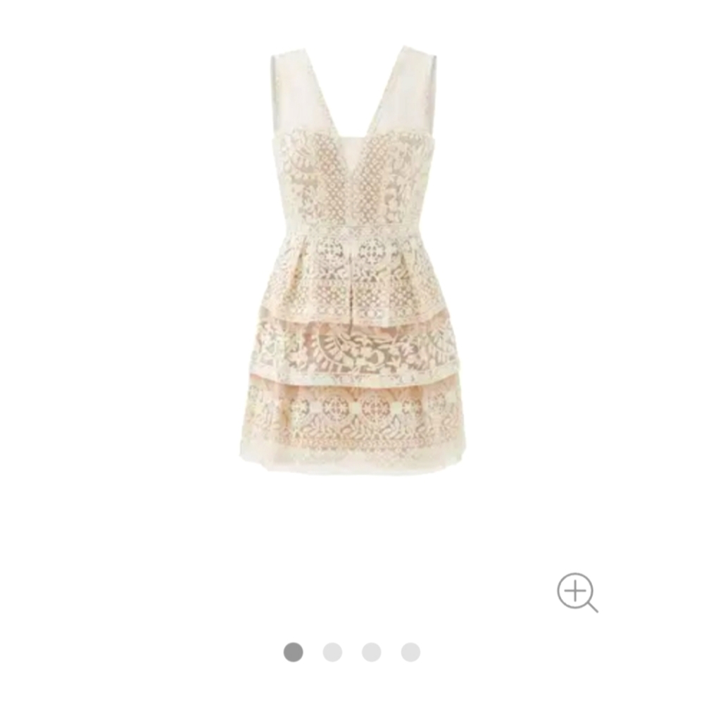 BCBGMAXAZRIA Scarletta Lace Dress